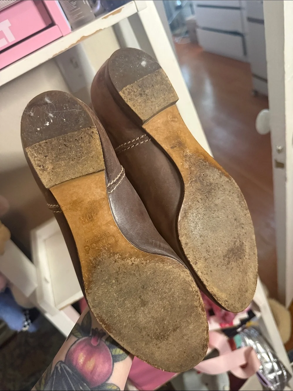 Chloe Tall Brown Leather Women's Boots